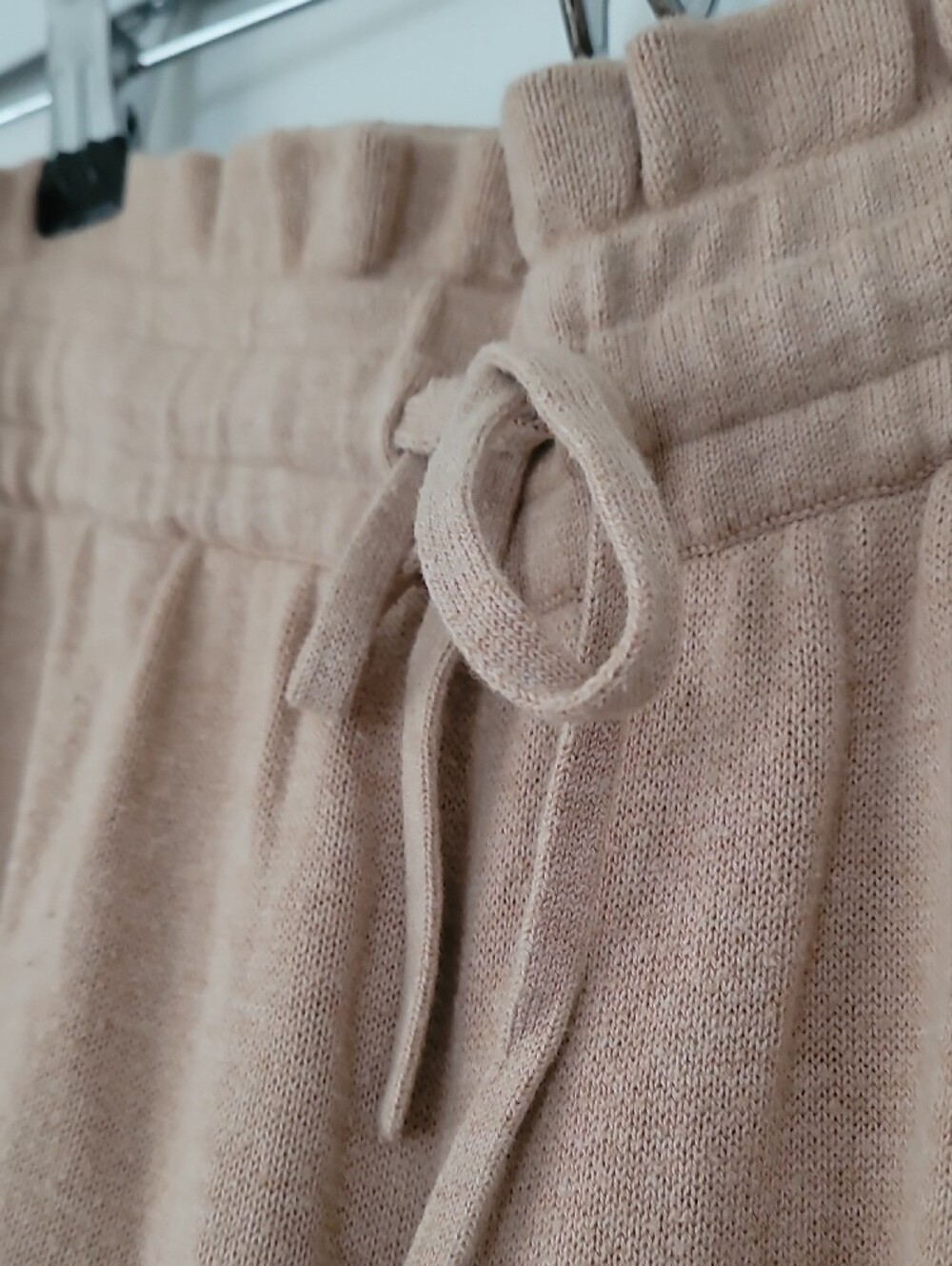 Lunya Wide-Leg Drawstring Lounge Pants - Tan - Picture 2 of 5